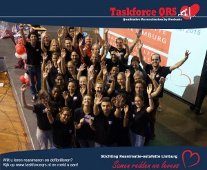 Taskforce QRS bij de Reanimatie-Estafette 2014